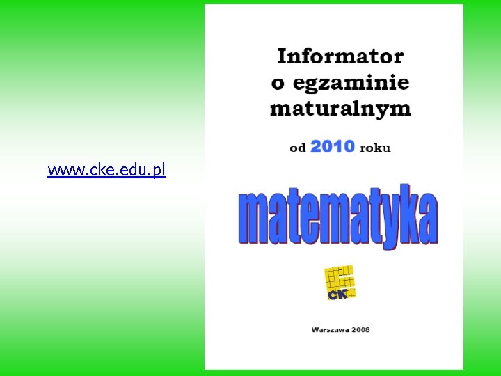 www. cke. edu. pl 