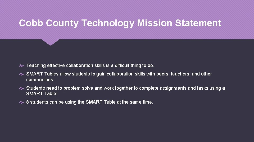 Cobb County Technology Mission Statement Teaching effective collaboration skills is a difficult thing to