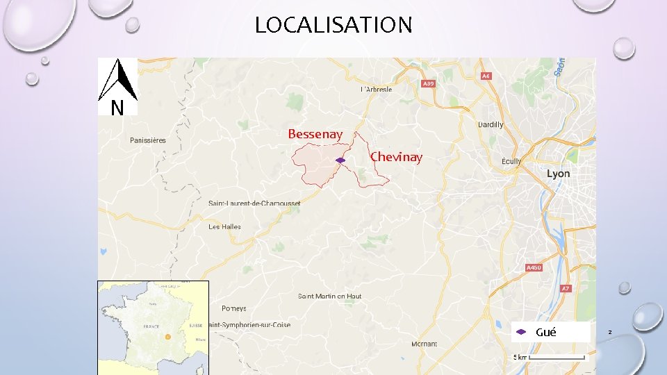 LOCALISATION Bessenay Chevinay Gué 2 