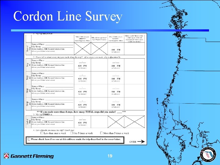 Cordon Line Survey 19 