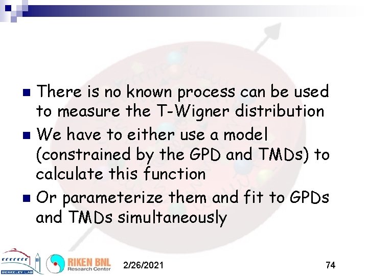 There is no known process can be used to measure the T-Wigner distribution n