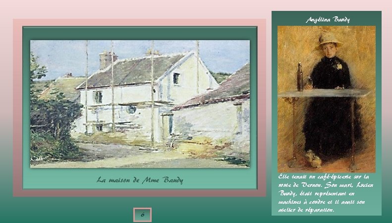 Angélina Baudy Les artistes peintres étrangers de Giverny à la Belle Epoque 6 Elle