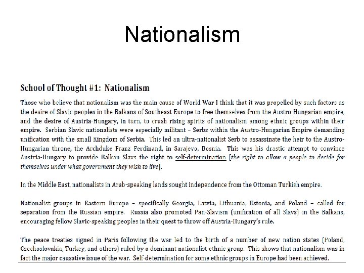 Nationalism 
