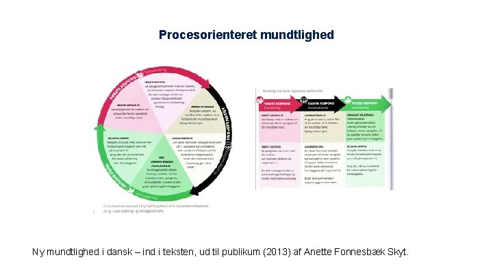 Procesorienteret mundtlighed Ny mundtlighed i dansk – ind i teksten, ud til publikum (2013)