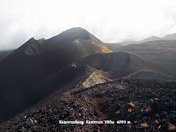 Kamerunberg Kamerun Höhe 4095 m 