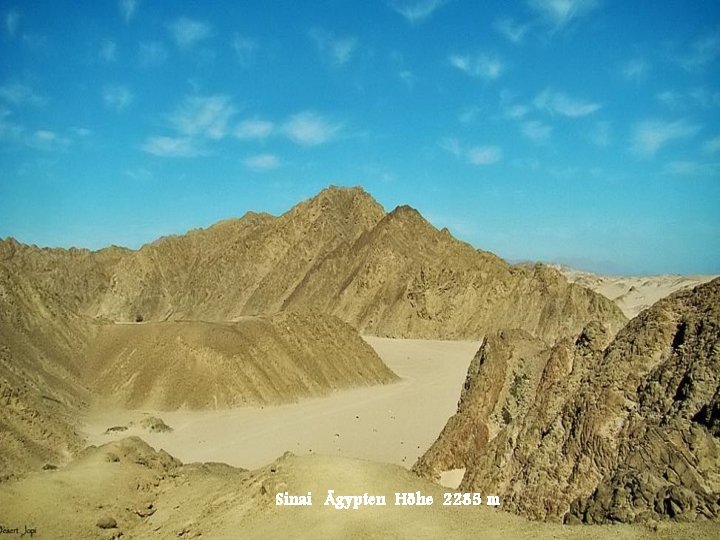 Sinai Ägypten Höhe 2285 m 