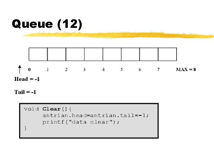 Queue (12) 