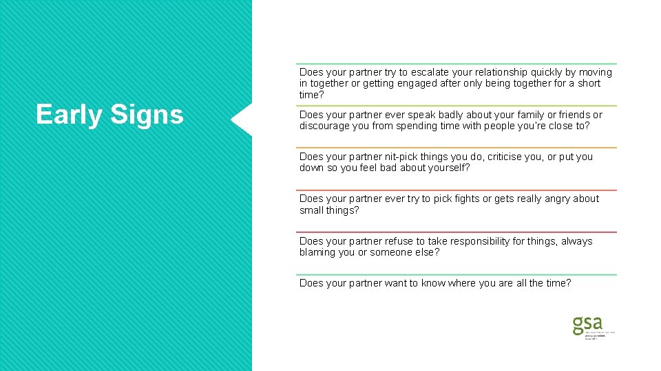 Early Signs Does your partner try to escalate your relationship quickly by moving in
