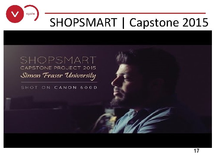 ______________ SHOPSMART | Capstone 2015 17 