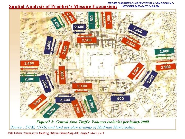 URBAN PLANNING CHALLENGES IN AL-MADINAH ALMUNAWARAH –SAUDI ARABIA Spatial Analysis of Prophet's Mosque Expansion: