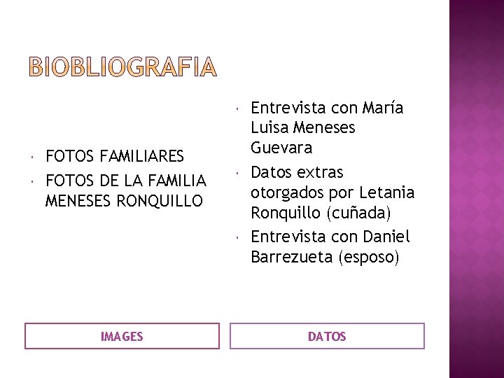  FOTOS FAMILIARES FOTOS DE LA FAMILIA MENESES RONQUILLO IMAGES Entrevista con María Luisa