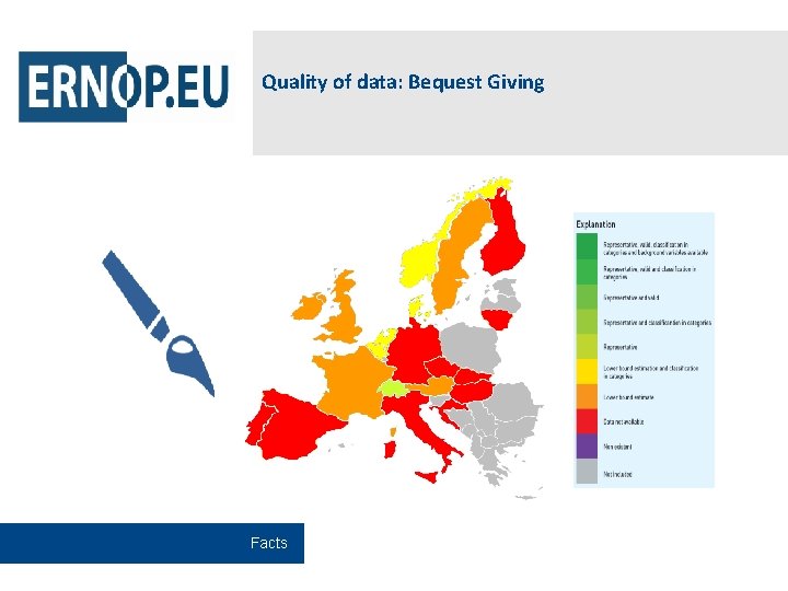 Quality of data: Bequest Giving Facts 