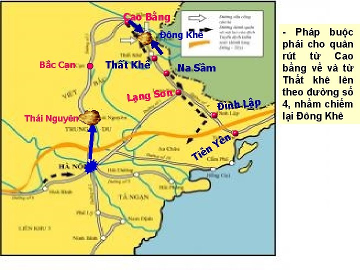 Cao Bằng Đông Khê Bắc Cạn Thất Khê Na Sầm Lạng Sơn Đình Lập