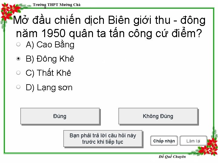 Mở đầu chiến dịch Biên giới thu - đông năm 1950 quân ta tấn