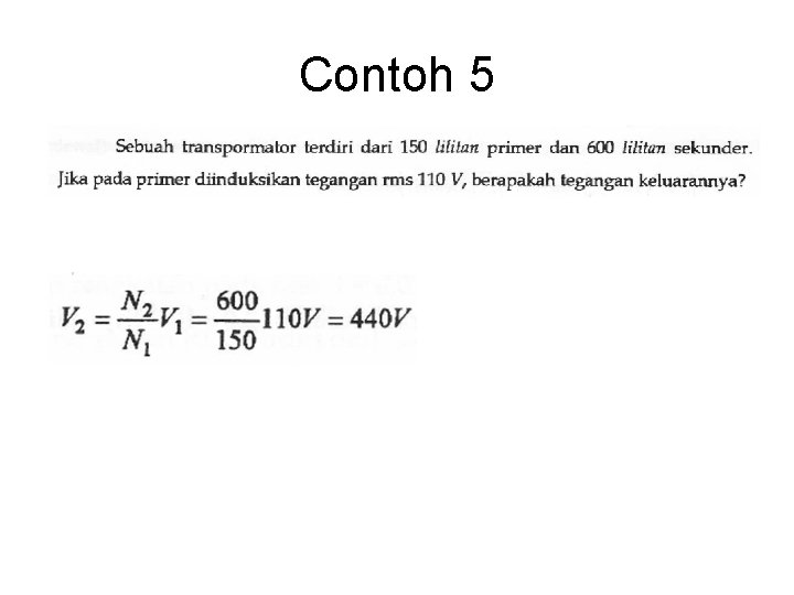Contoh 5 