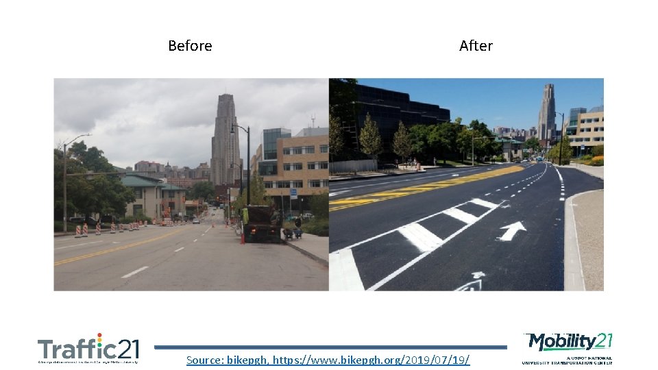 Before After Source: bikepgh, https: //www. bikepgh. org/2019/07/19/ 