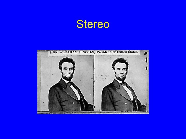 Stereo 