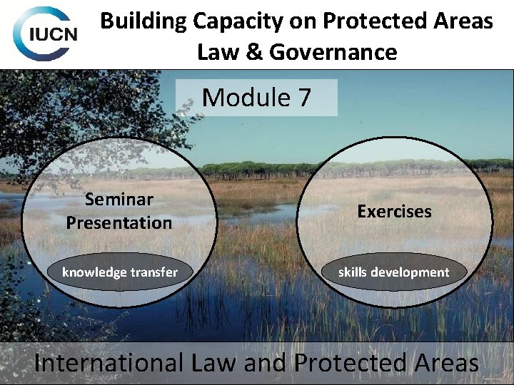 Building Capacity on Protected Areas Law & Governance Module 7 Seminar Presentation Exercises knowledge