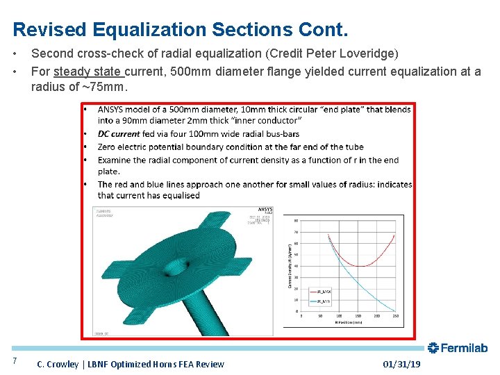 Revised Equalization Sections Cont. • • 7 Second cross-check of radial equalization (Credit Peter