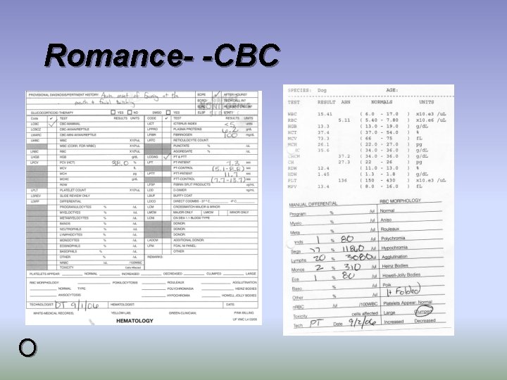 Romance- -CBC O 