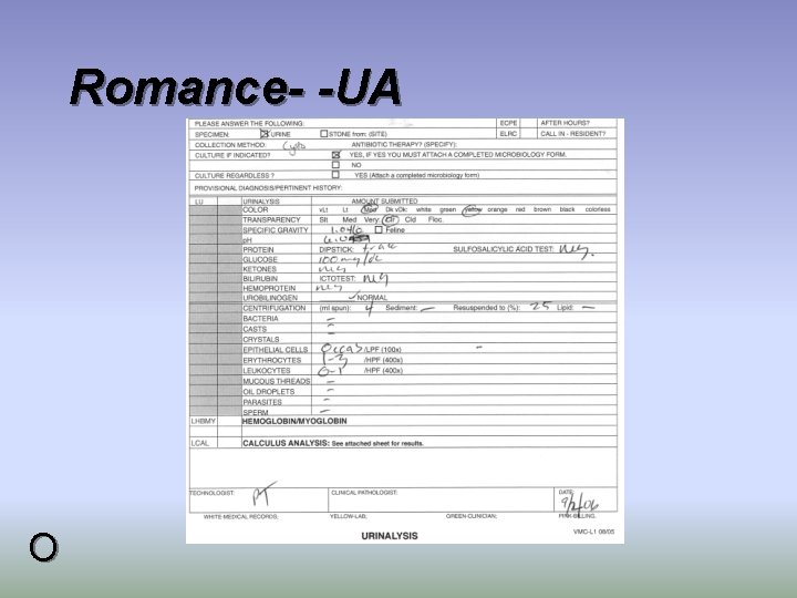 Romance- -UA O 