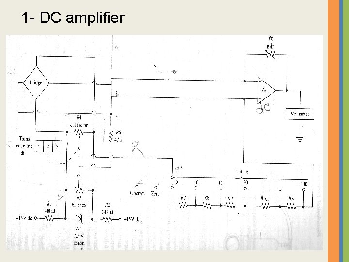 1 - DC amplifier 