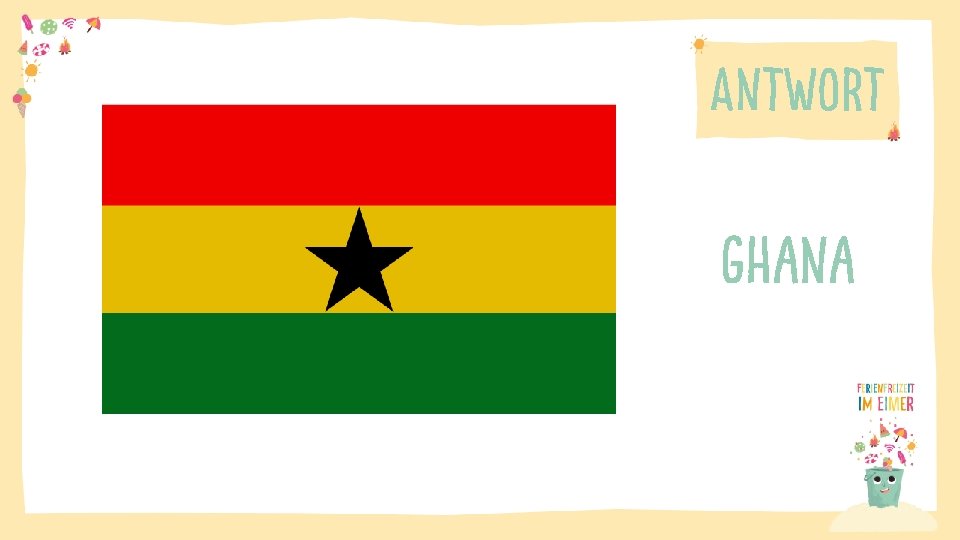 Antwort Ghana 