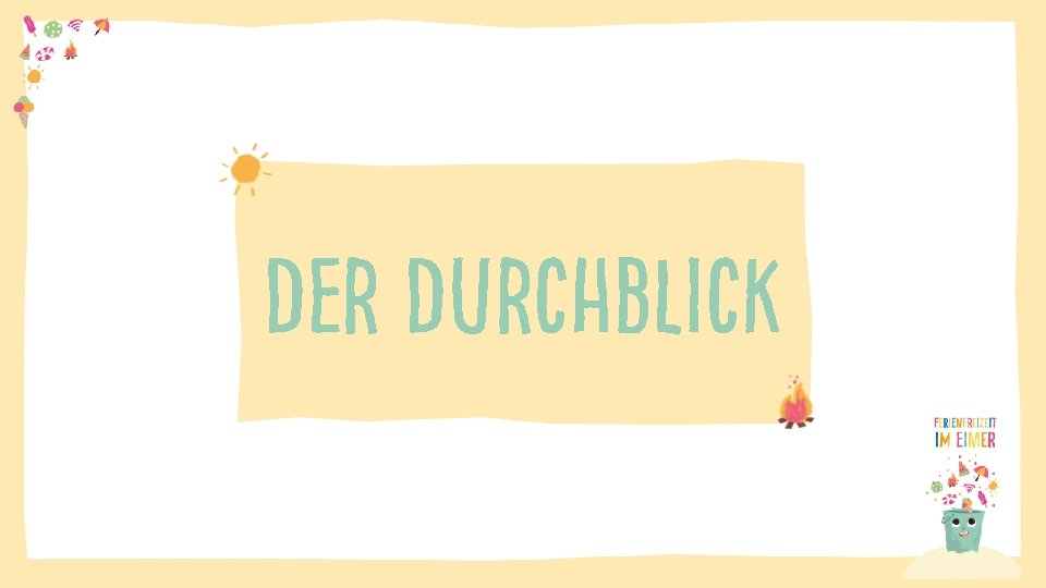 Der Durchblick 