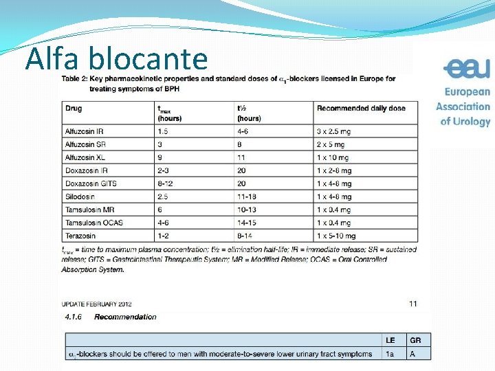 Alfa blocante 