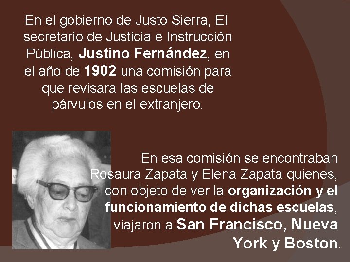  En el gobierno de Justo Sierra, El secretario de Justicia e Instrucción Pública,