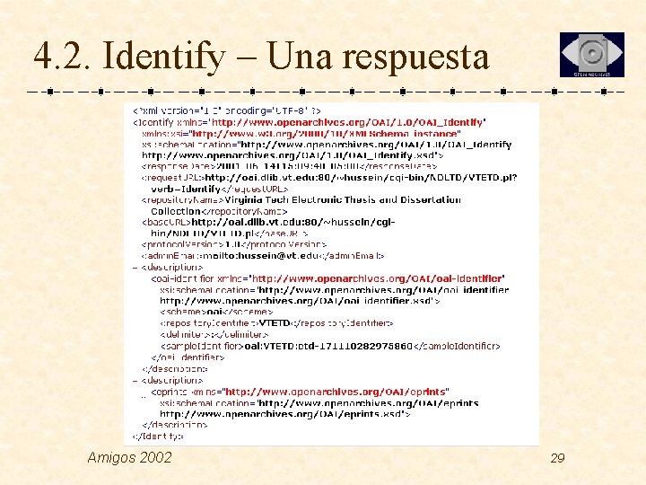 4. 2. Identify – Una respuesta Amigos 2002 29 