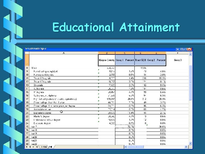 Educational Attainment 