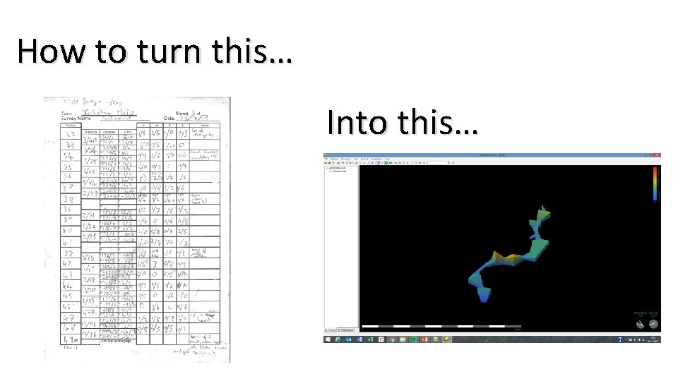 How to turn this… Into this… How to turn this… Into this…