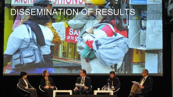 DISSEMINATION OF RESULTS 