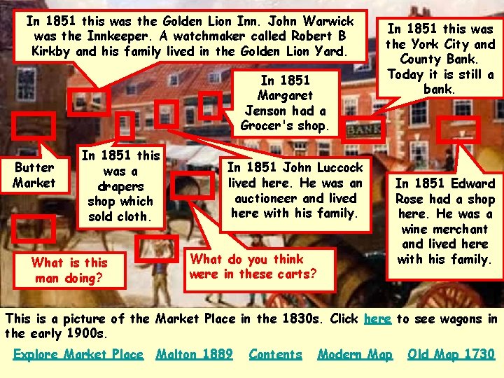 In 1851 this was the Golden Lion Inn. John Warwick was the Innkeeper. A