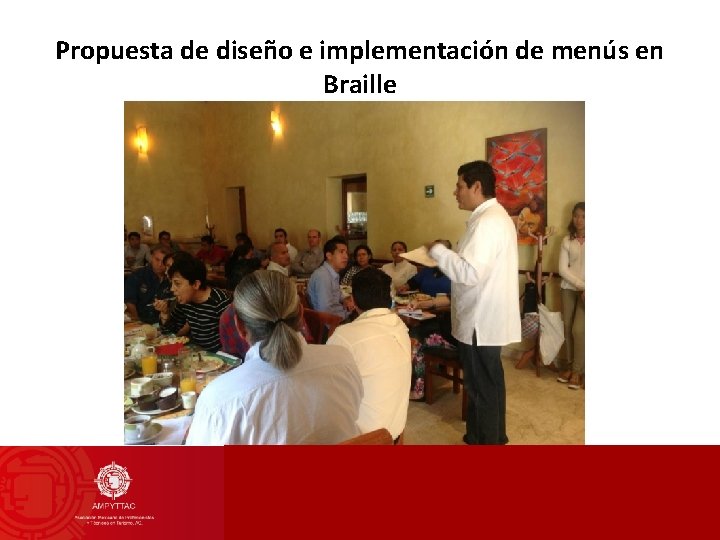 Propuesta de diseño e implementación de menús en Braille 