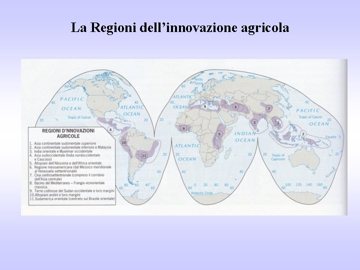 La Regioni dell’innovazione agricola 