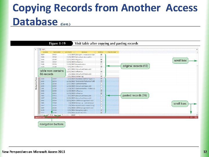 Copying Records from Another Access XP Database (Cont. ) New Perspectives on Microsoft Access