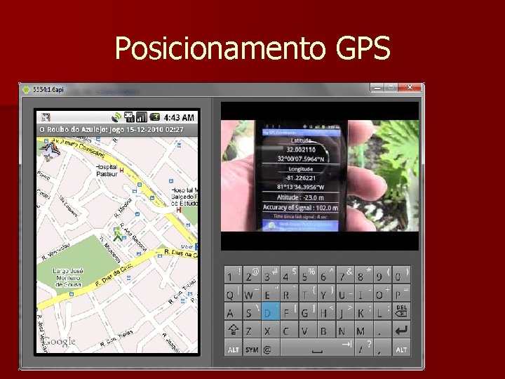 Posicionamento GPS 