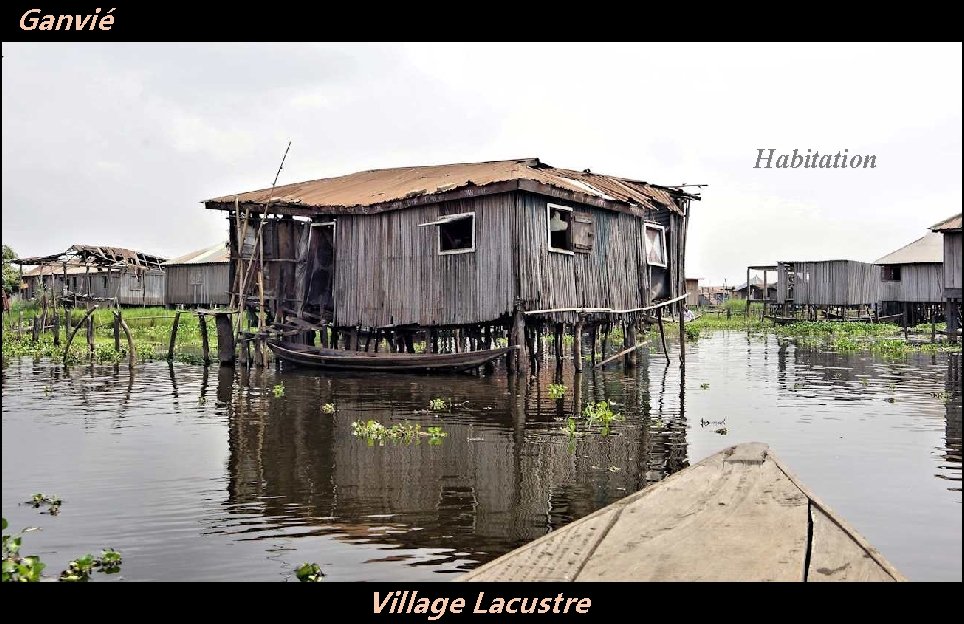 Ganvié Habitation Village Lacustre 