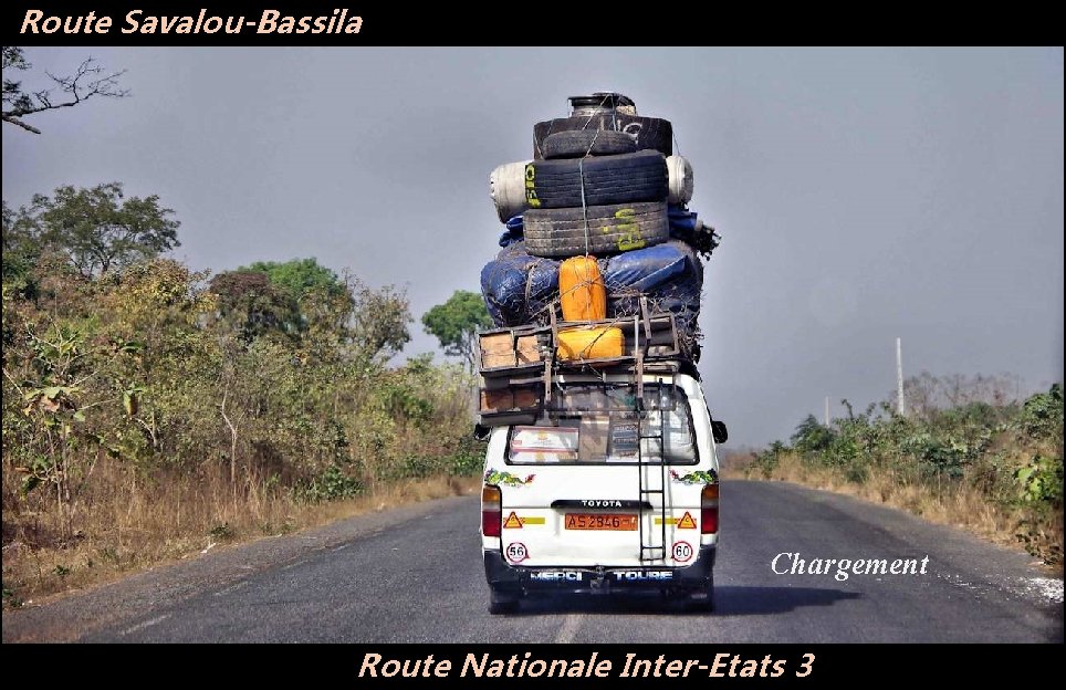 Route Savalou-Bassila Chargement Route Nationale Inter-Etats 3 