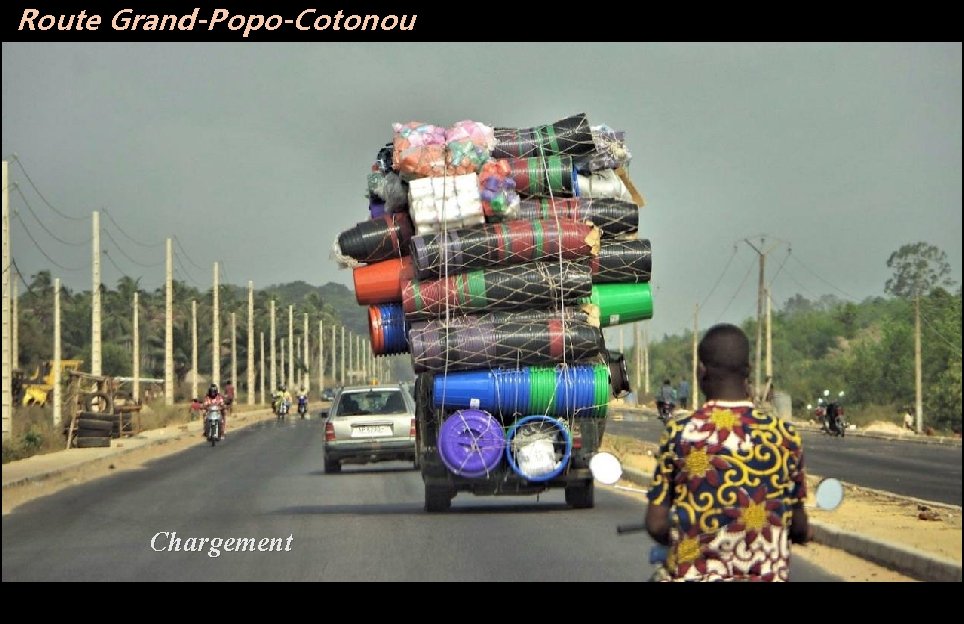 Route Grand-Popo-Cotonou Chargement 