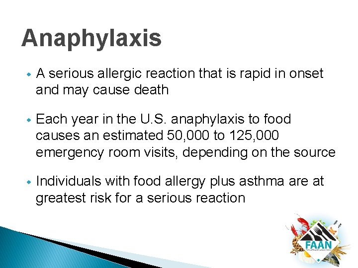 Anaphylaxis w A serious allergic reaction that is rapid in onset and may cause Anaphylaxis w A serious allergic reaction that is rapid in onset and may cause