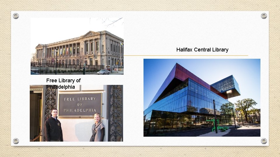 Halifax Central Library Free Library of Philadelphia 