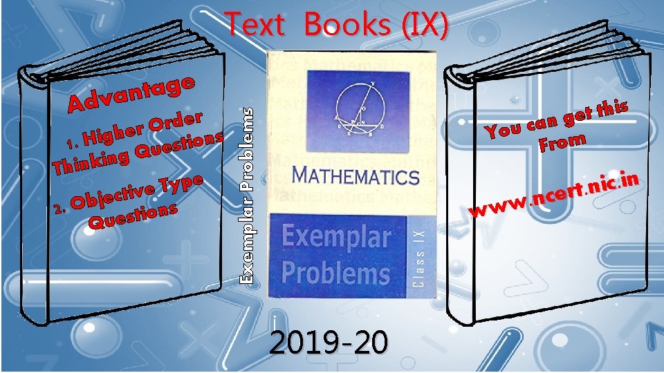 Text Books (IX) er d r O r e h g s i n