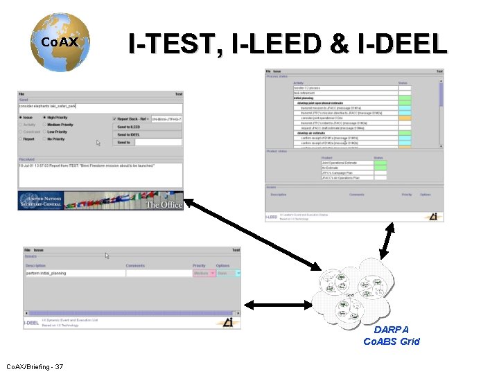 Co. AX I-TEST, I-LEED & I-DEEL DARPA Co. ABS Grid Co. AX/Briefing - 37