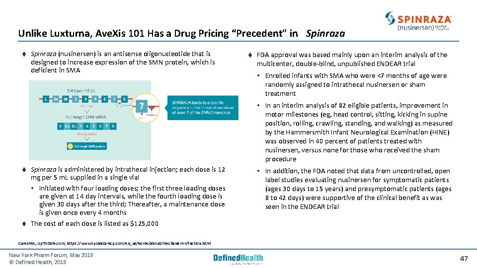 Unlike Luxturna, Ave. Xis 101 Has a Drug Pricing “Precedent” in Spinraza (nusinersen) is