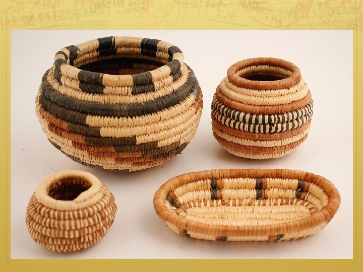 Mexican Basketry History Basketry is one of Mexicos