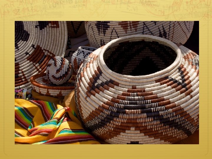 Mexican Basketry History Basketry is one of Mexicos