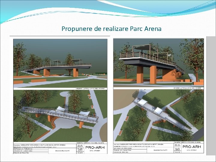 Propunere de realizare Parc Arena 